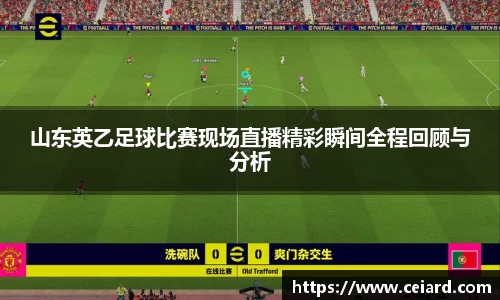 山东英乙足球比赛现场直播精彩瞬间全程回顾与分析